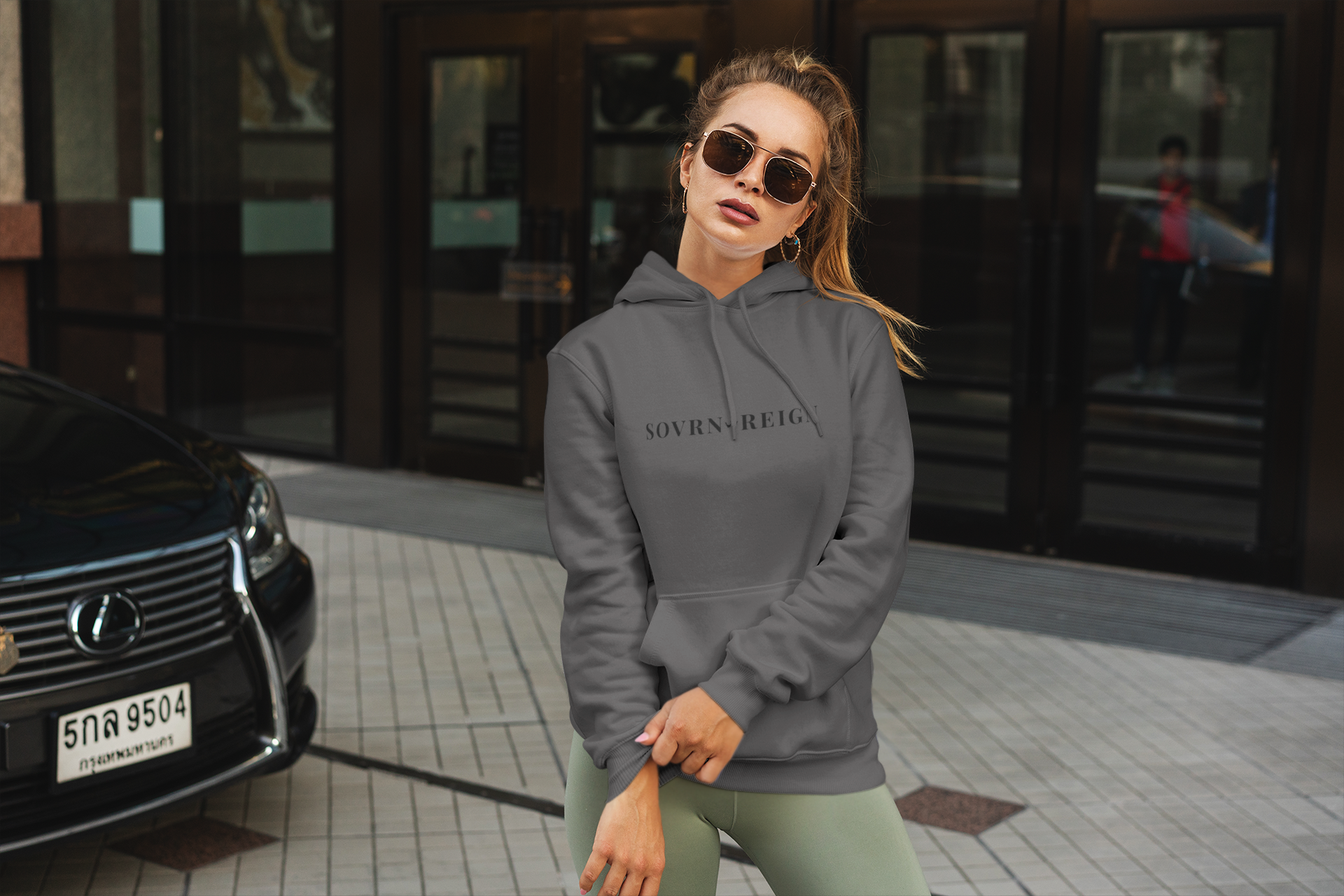 SOVRN REIGN™ — Signature Hoodie (3D Puff Tone-on-Tone)