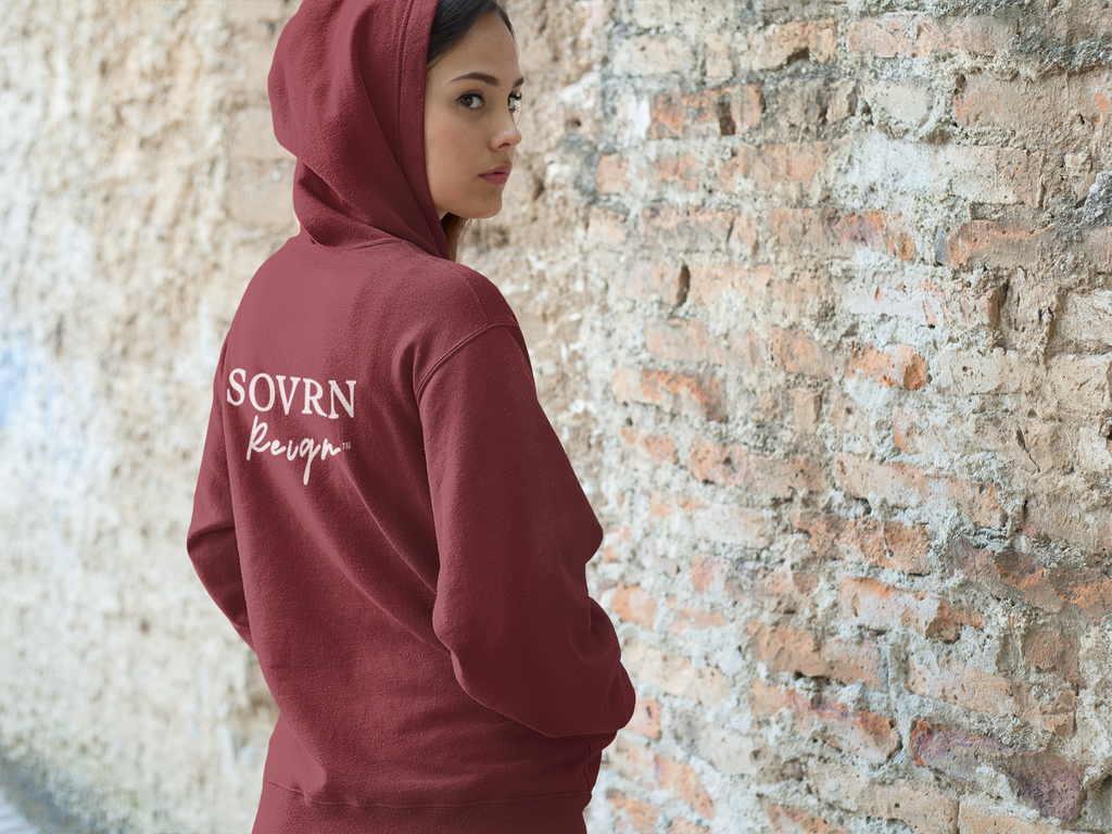SOVRN REIGN™ Signature Zip Hoodie — Crown Addition (Embroidered)