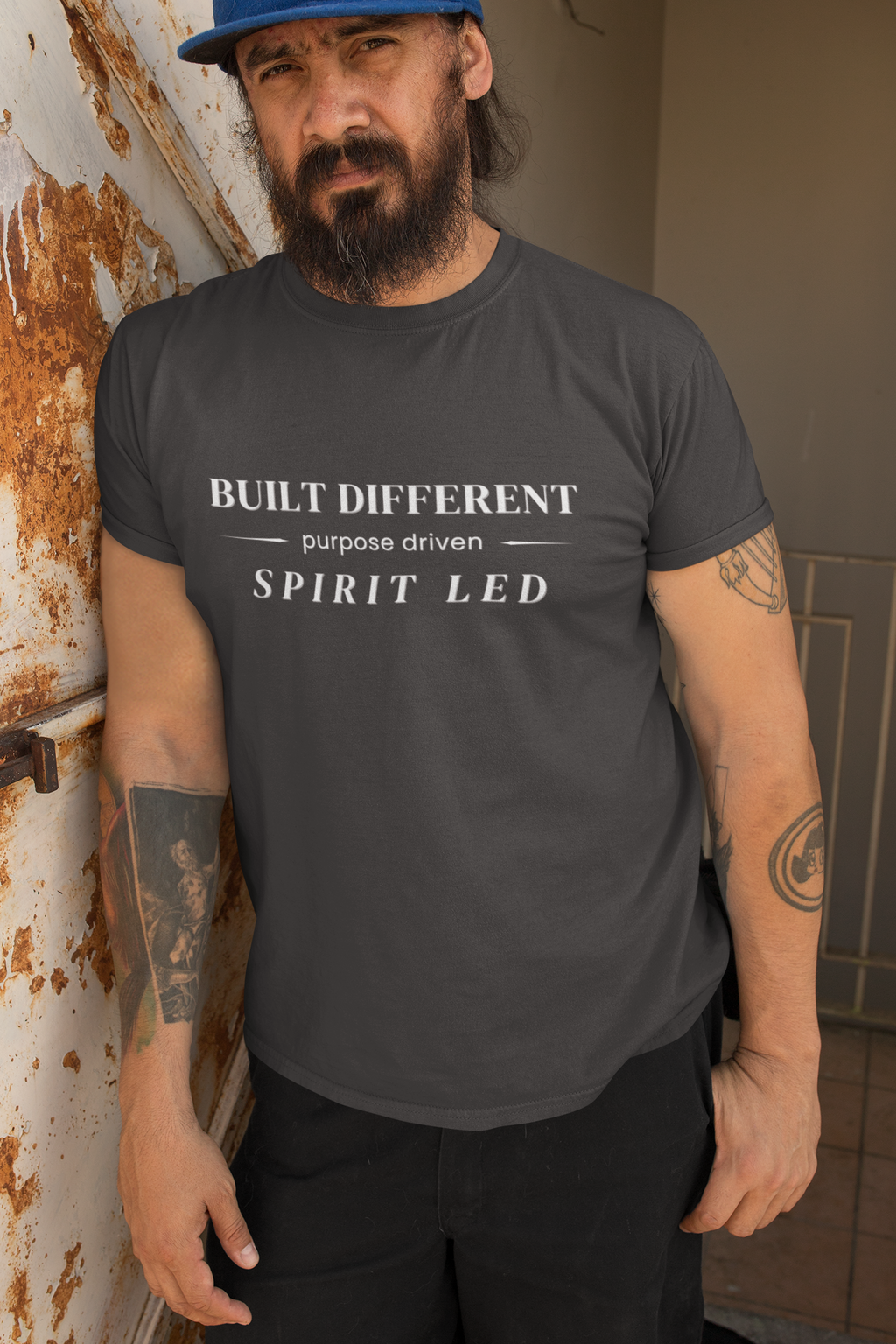 Built Different™ — Tee (Purpose Driven. Spirit Led.)