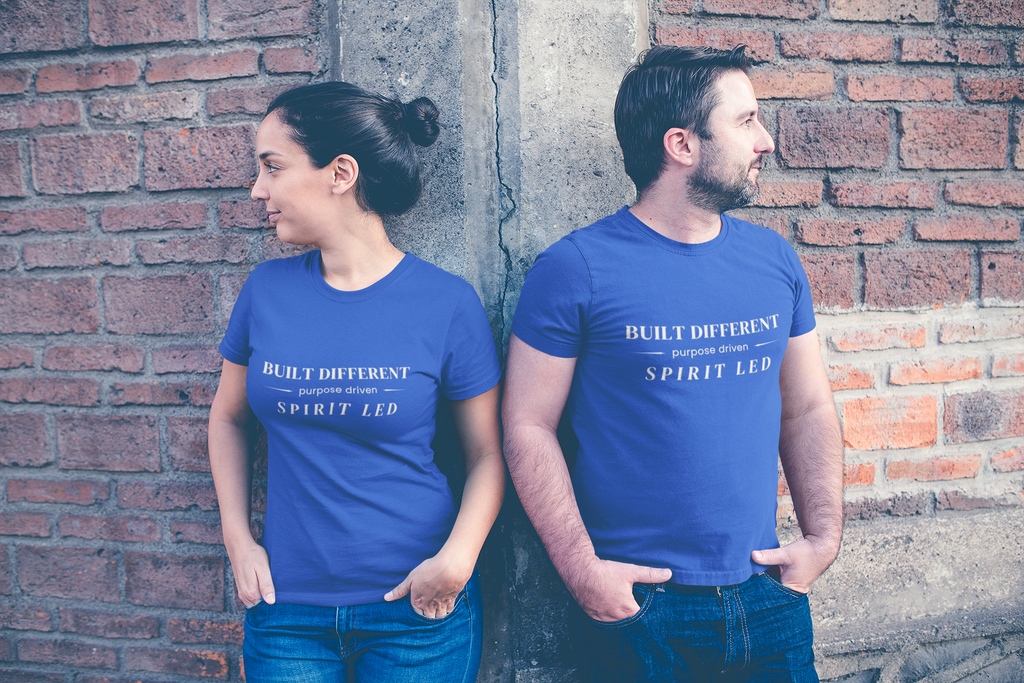 Built Different™ — Tee (Purpose Driven. Spirit Led.)